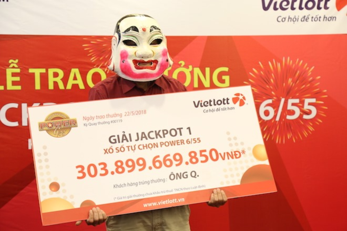 Xác suất trúng số Vietlott